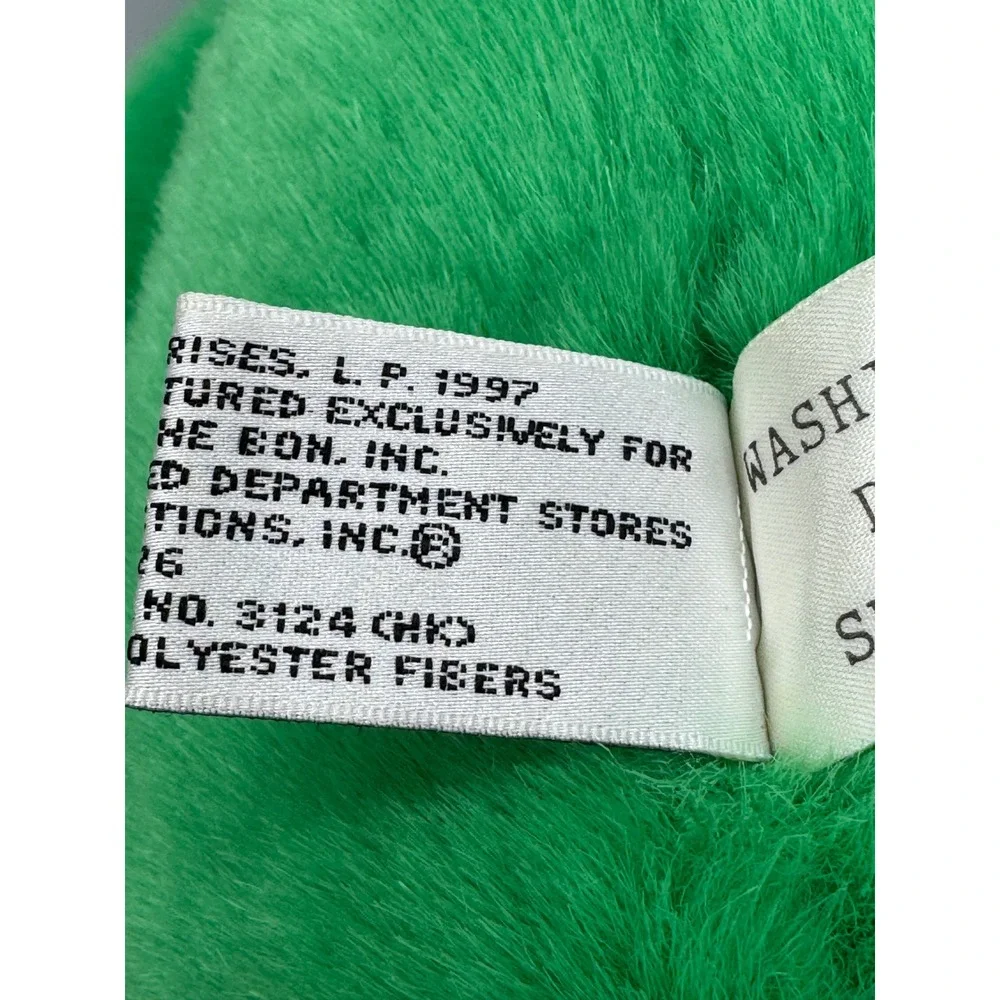 Dr Seuss The Grinch Plush 1997 Macys Exclusive 24 inch Stuffed Christmas Vintage